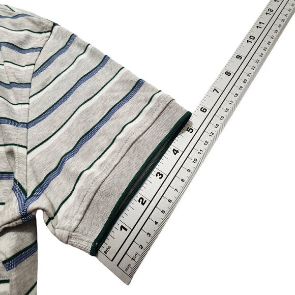 Tommy‎ Hilfiger Men's Polo Shirt Short-Sleeve THLUXE Striped Slim Fit XS - Picture 5 of 13